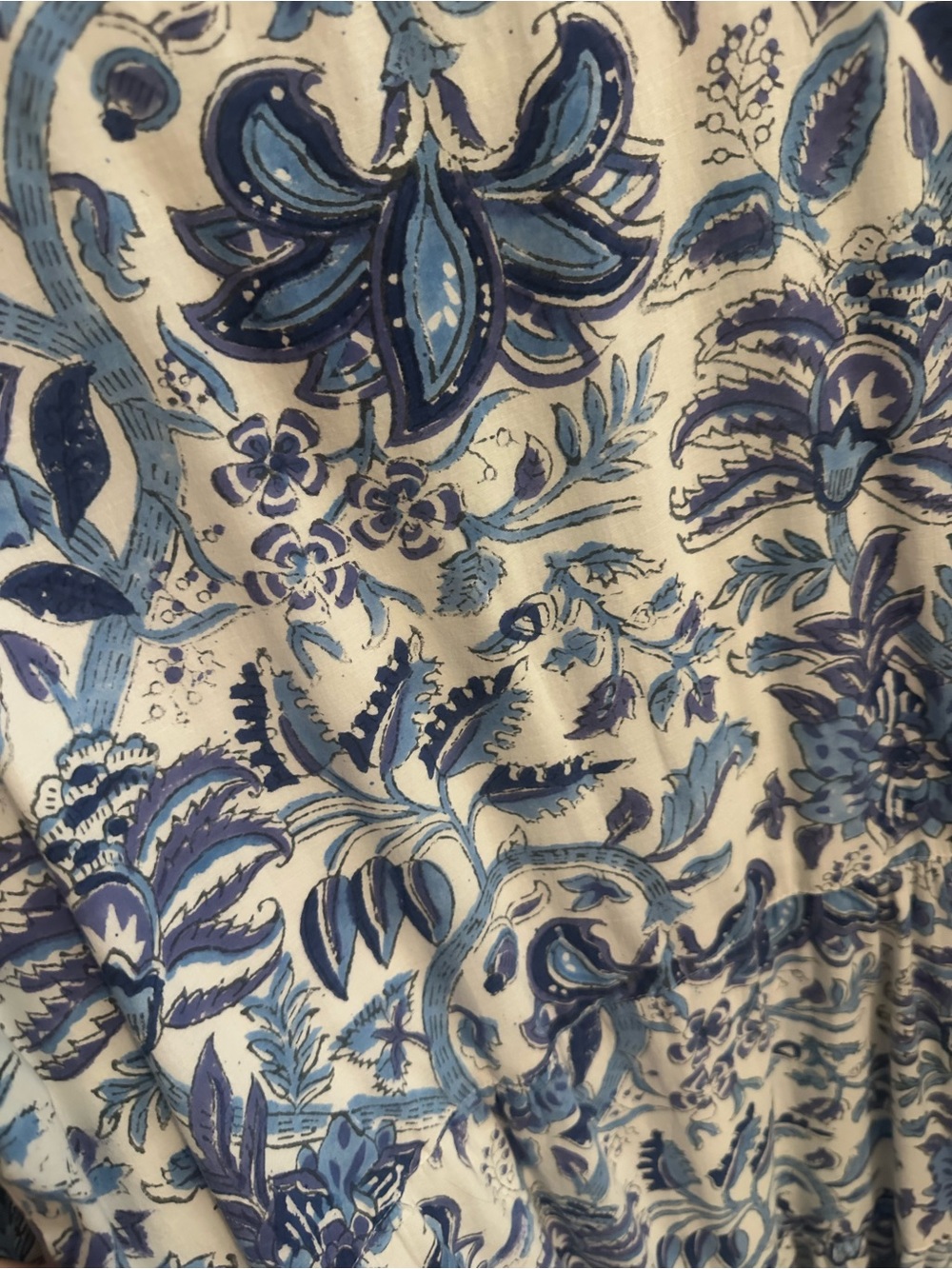 Sue Sartor Hamilton Dress in Sapphire and White - Size Regular - Picture 5 of 7
